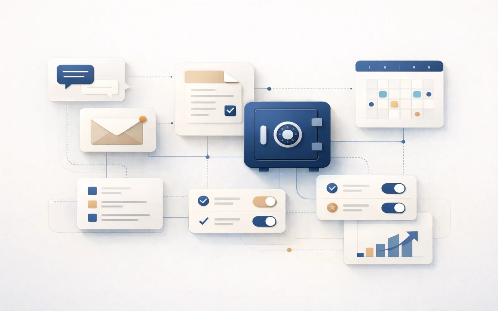 Sécurité des données : contenus chiffrés, accès contrôlé et hébergement en France