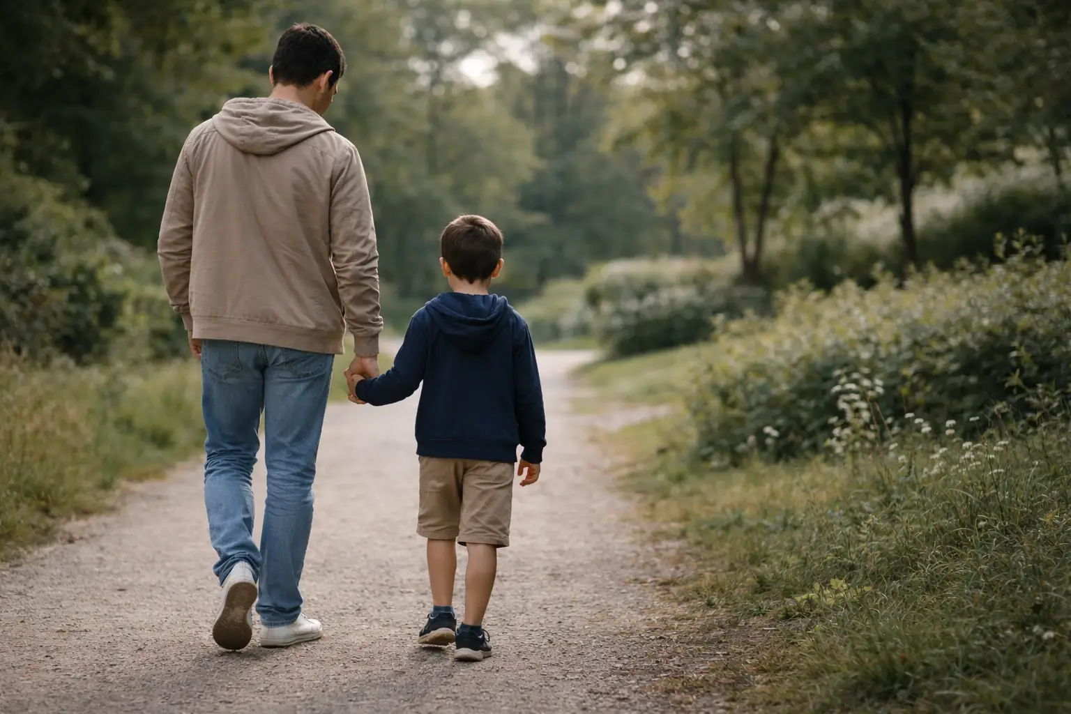 Transmission familiale et continuité entre générations, illustrant la transmission numérique et personnelle