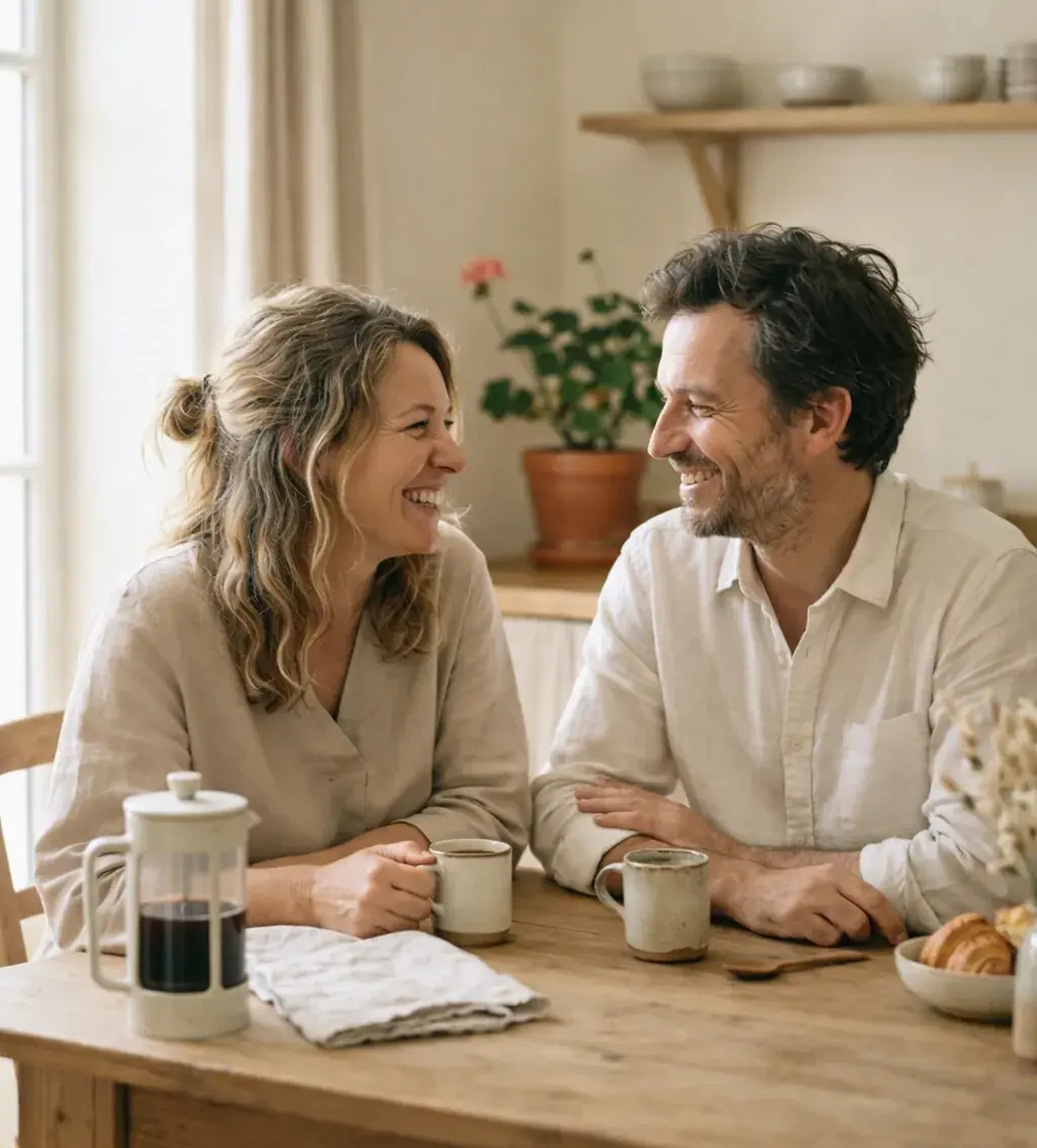 Famille organisant sa transmission